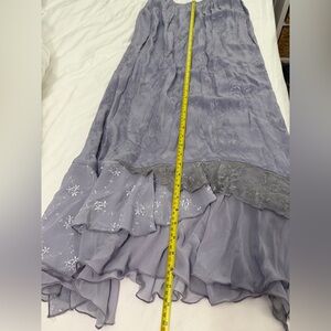 Vintage 40 year old Elegant Lavender Lace Skirt